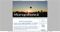 Desktop Screenshot of mongolfiere.it
